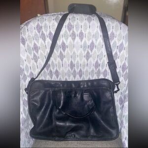 SPURS Laptop Briefcase Bag Carry-On Black - Oleg Cassini Work Travel Office NBA